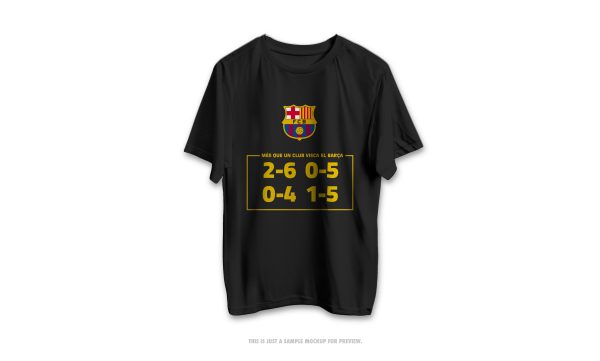 Barca special shirt Free shipping drift